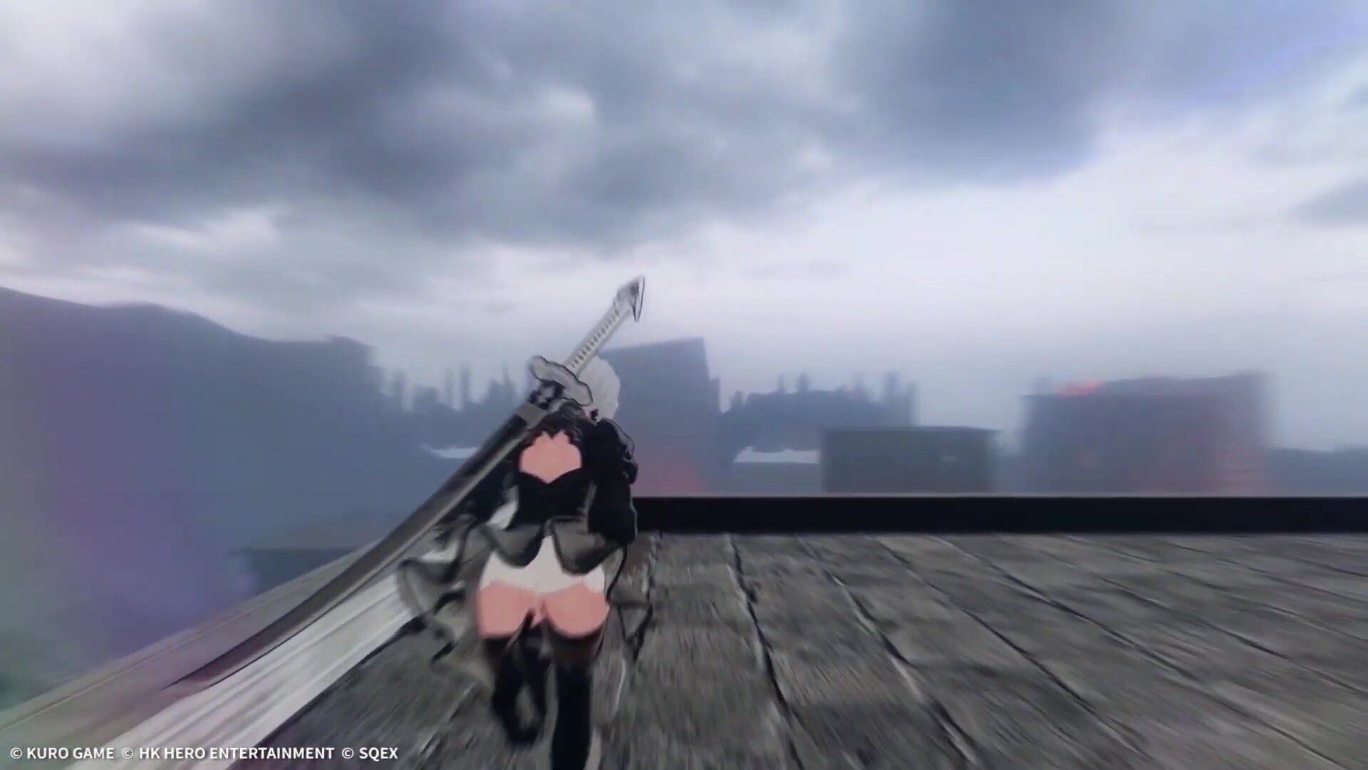 2B erotic pants outing PV in collaboration of [Panicing: Grey Raven] and [Nier Automata] 4