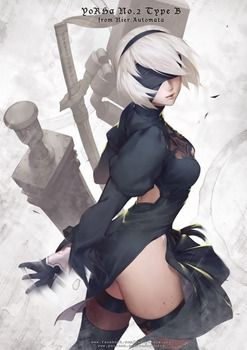 People who want to see erotic images of NieR Automata are gathered! 18