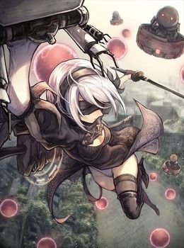 People who want to see erotic images of NieR Automata are gathered! 5