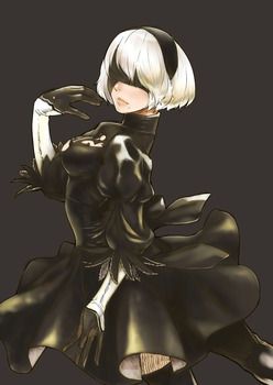 People who want to see erotic images of NieR Automata are gathered! 9