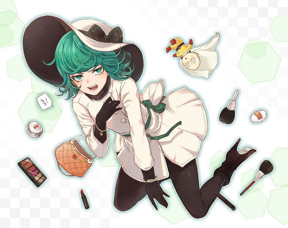 【Erotic Image】Tatsumaki's character image that you want to refer to the erotic cosplay of one punch man 16