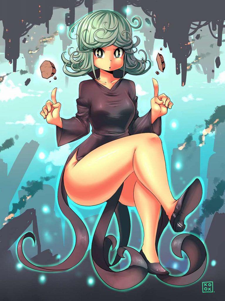 【Erotic Image】Tatsumaki's character image that you want to refer to the erotic cosplay of one punch man 5