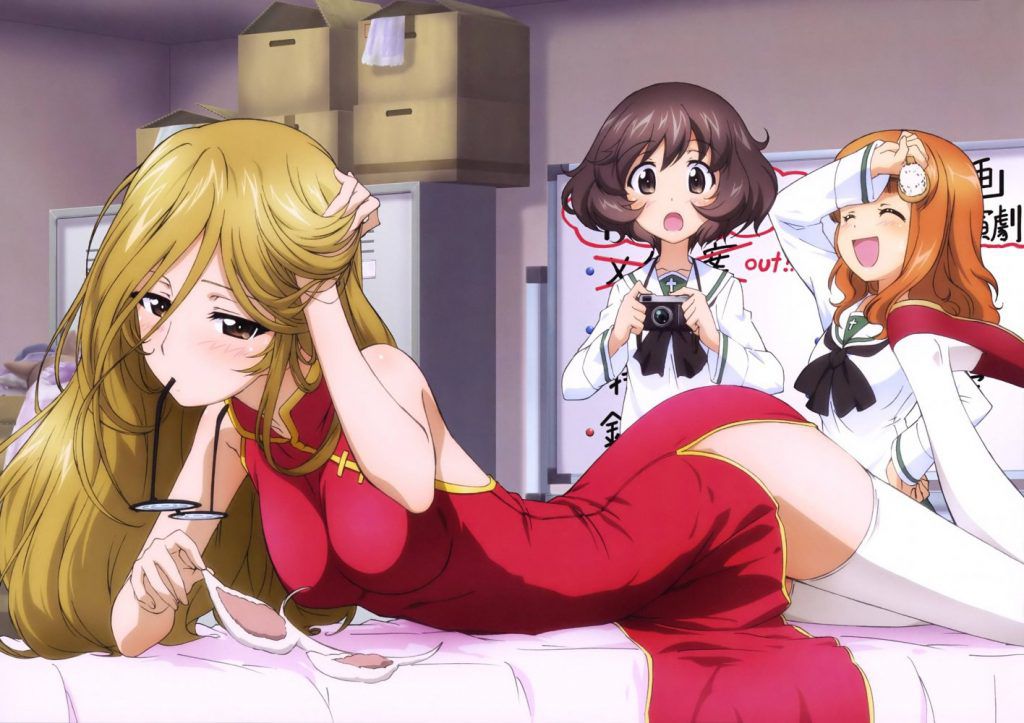 Girls &amp; Panzer have collected images because they are not erotic 15