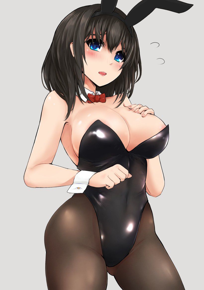 Secondary erotic erotic image of a girl in a bunny girl who wants to be a lewd mischief 11