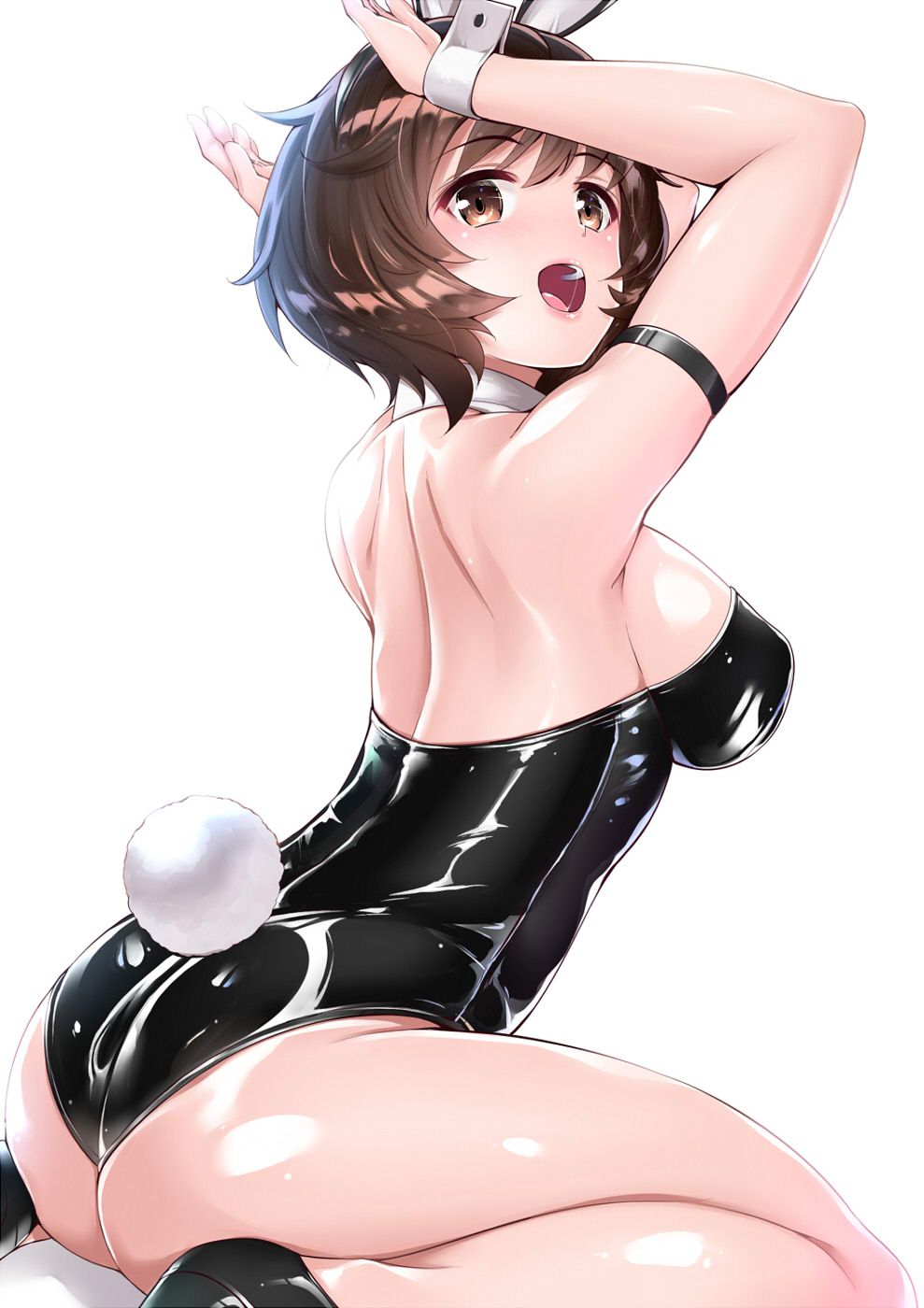 Secondary erotic erotic image of a girl in a bunny girl who wants to be a lewd mischief 31