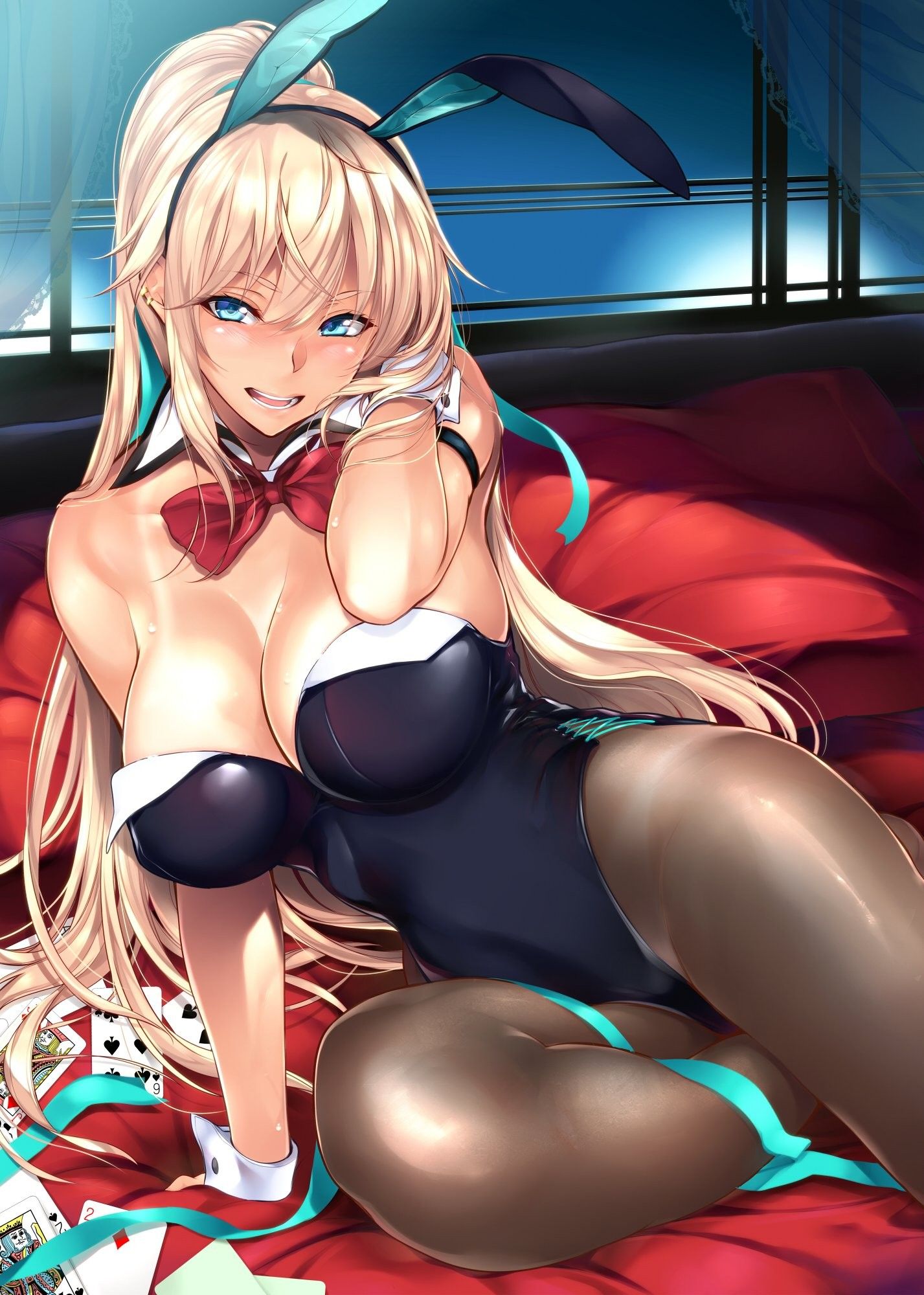 Secondary erotic erotic image of a girl in a bunny girl who wants to be a lewd mischief 6