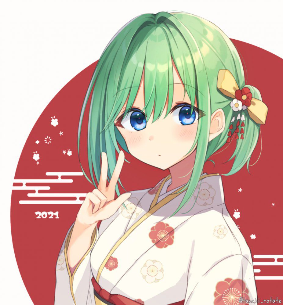 【Secondary】Image of a girl wearing Japanese clothes and kimono Part 6 14