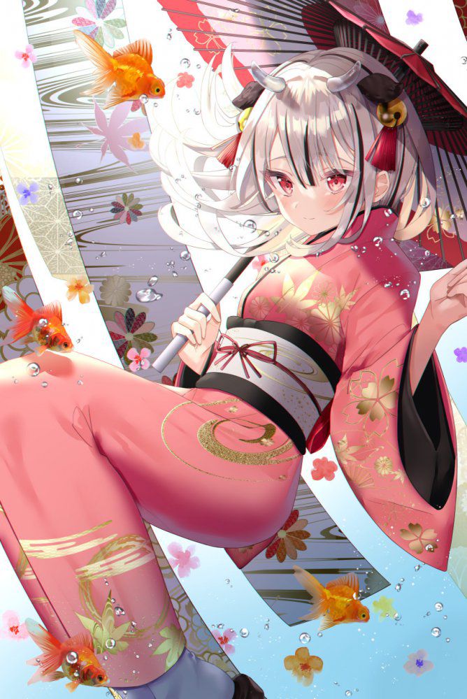 【Secondary】Image of a girl wearing Japanese clothes and kimono Part 6 16
