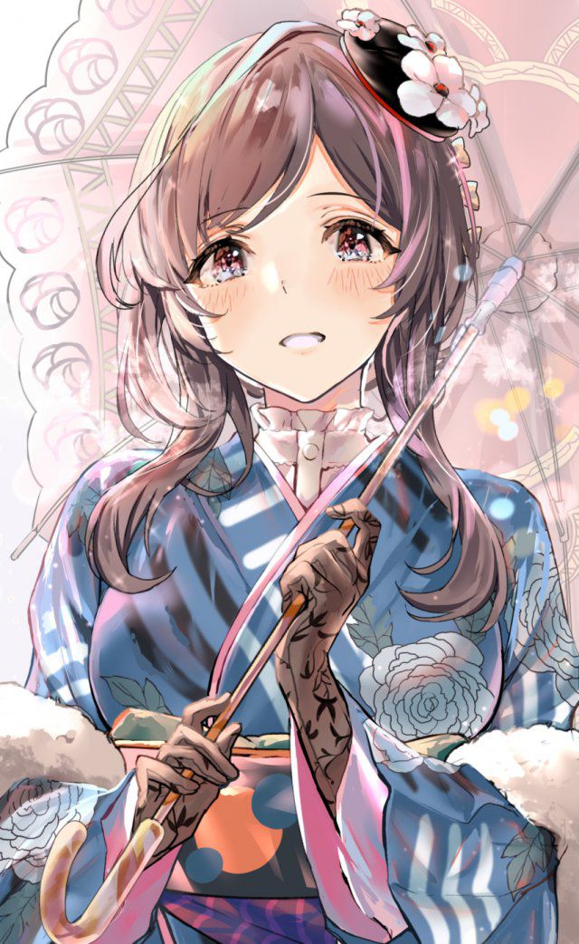 【Secondary】Image of a girl wearing Japanese clothes and kimono Part 6 24