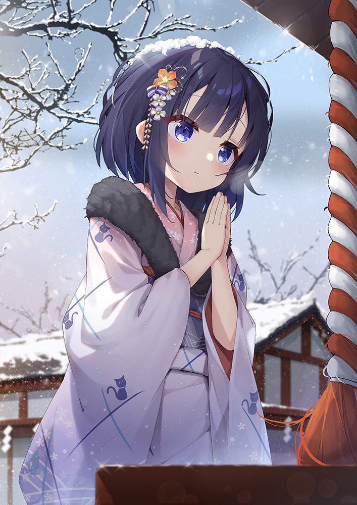【Secondary】Image of a girl wearing Japanese clothes and kimono Part 6 27