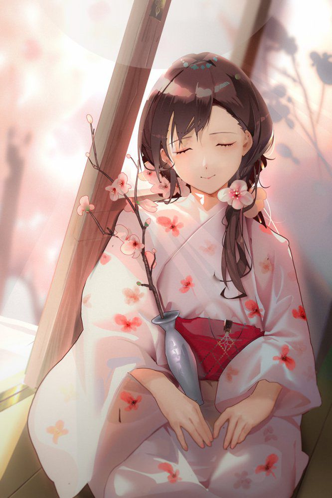 【Secondary】Image of a girl wearing Japanese clothes and kimono Part 6 3