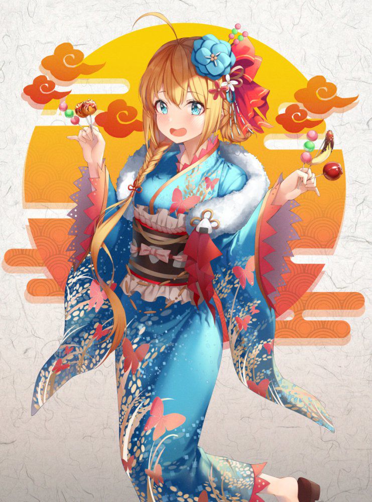 【Secondary】Image of a girl wearing Japanese clothes and kimono Part 6 31