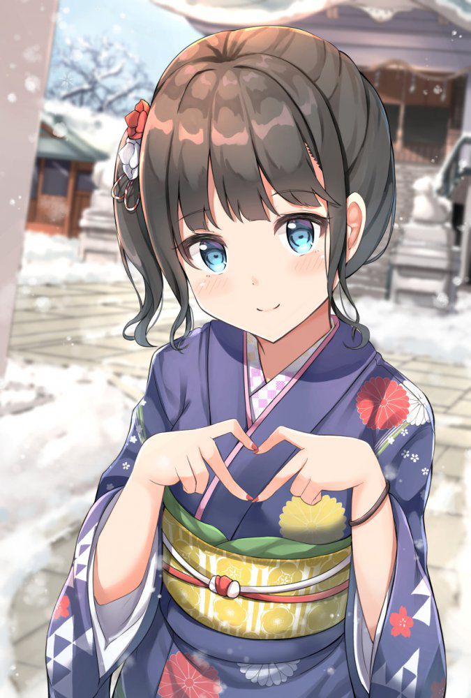 【Secondary】Image of a girl wearing Japanese clothes and kimono Part 6 45