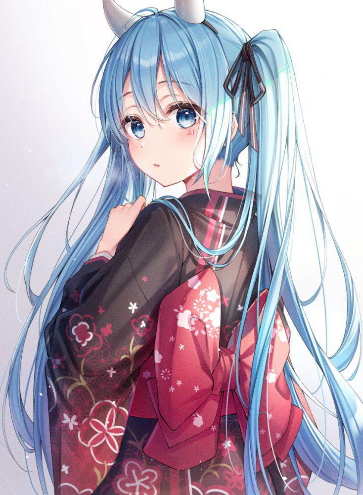 【Secondary】Image of a girl wearing Japanese clothes and kimono Part 6 9