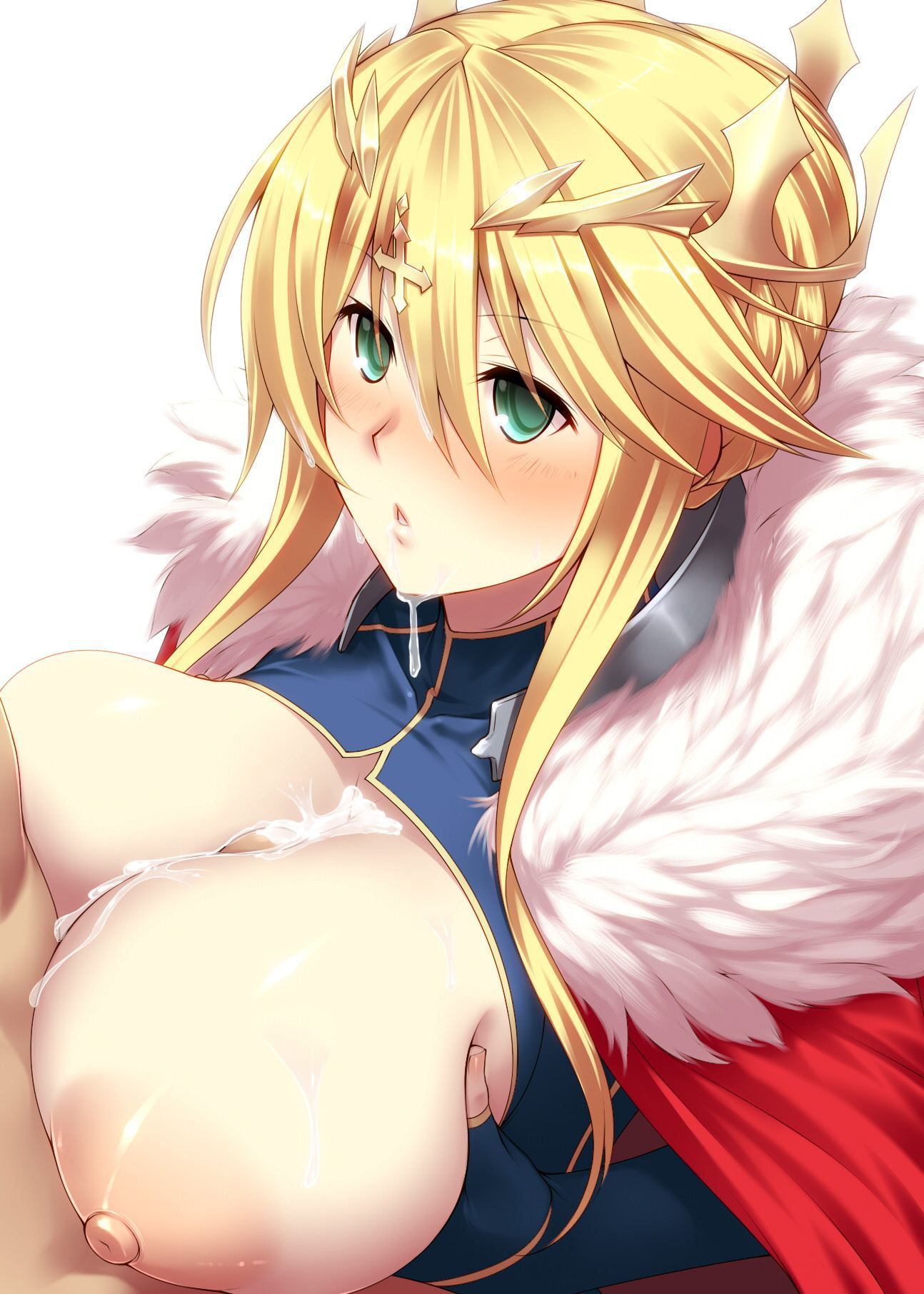 Erotic images of Altria Pendragon's desperately sexy pose! 【Fate Grand Order】 3