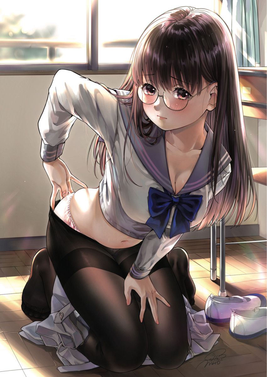 [Secondary erotic] nasty figure erotic image of a girl wearing glasses [30 sheets] 2