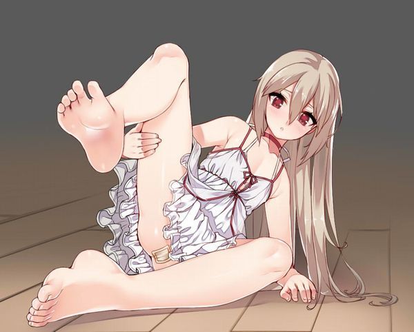 [Secondary erotic] erotic image summary that you can observe carefully the raw legs and soles of cute girls [50 sheets] 10