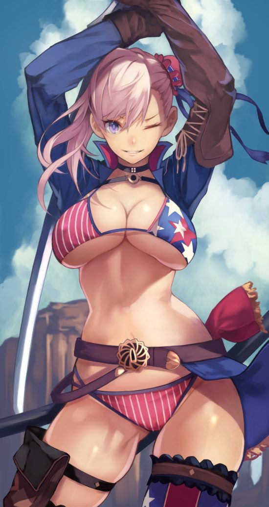 [Secondary erotic] Here is the erotic image of Servant Miyamoto Musashi appearing in FGO 19