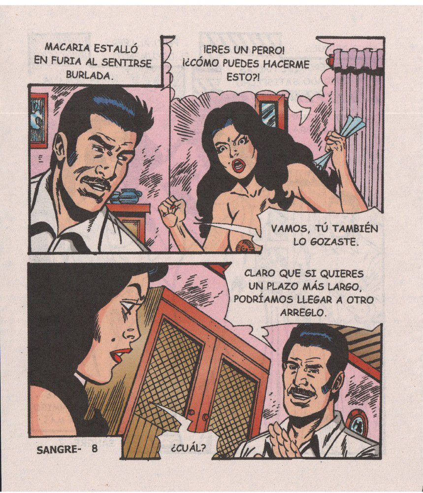 [XXX Mexican Comic] Sangre Caliente 0234 [Uncensored] 10