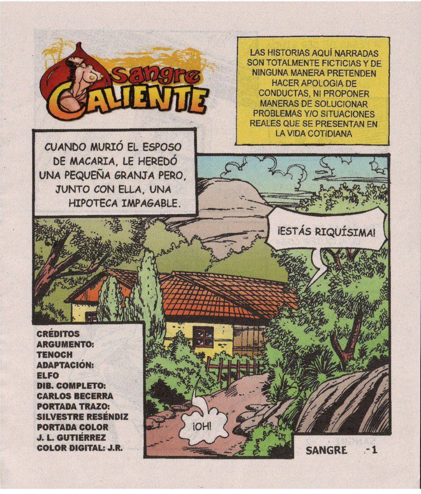 [XXX Mexican Comic] Sangre Caliente 0234 [Uncensored] 3