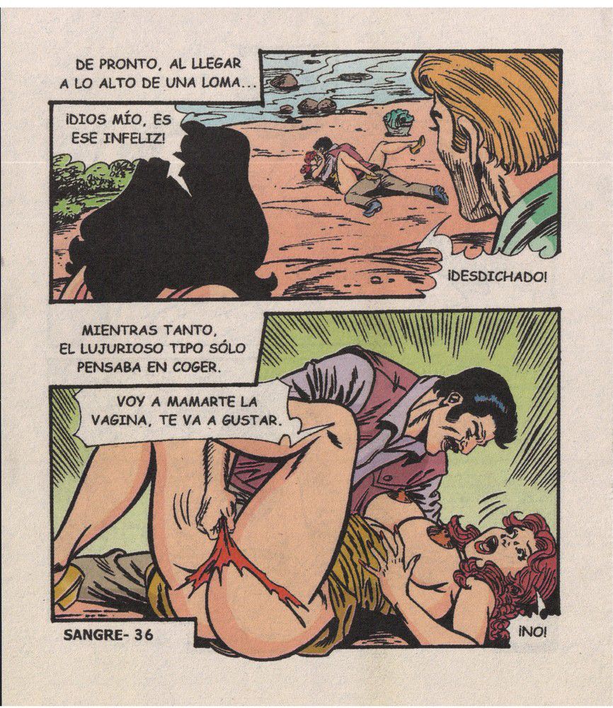 [XXX Mexican Comic] Sangre Caliente 0234 [Uncensored] 38