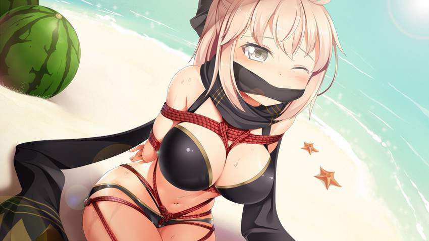 【Erotic Image】 Okita's character image that you want to refer to fate grand order erotic cosplay 11