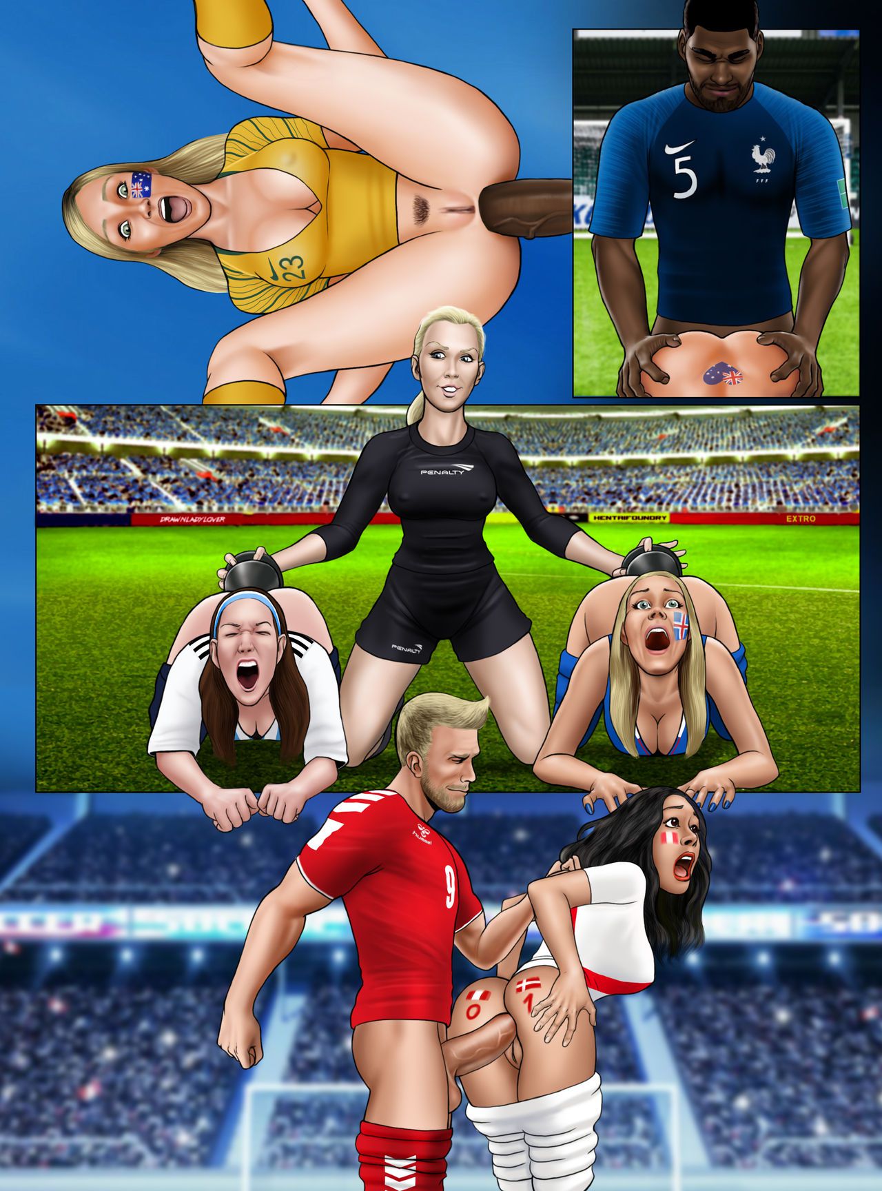 [Extro] FIFA World Cup Russia 2018 - Soccer Hentai [Ongoing] 9