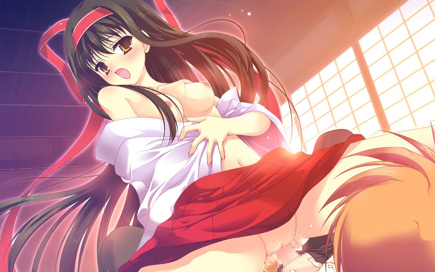 Secondary erotic erotic image that you can enjoy the lewd appearance of a cute girl in the appearance of a shrine maiden 26