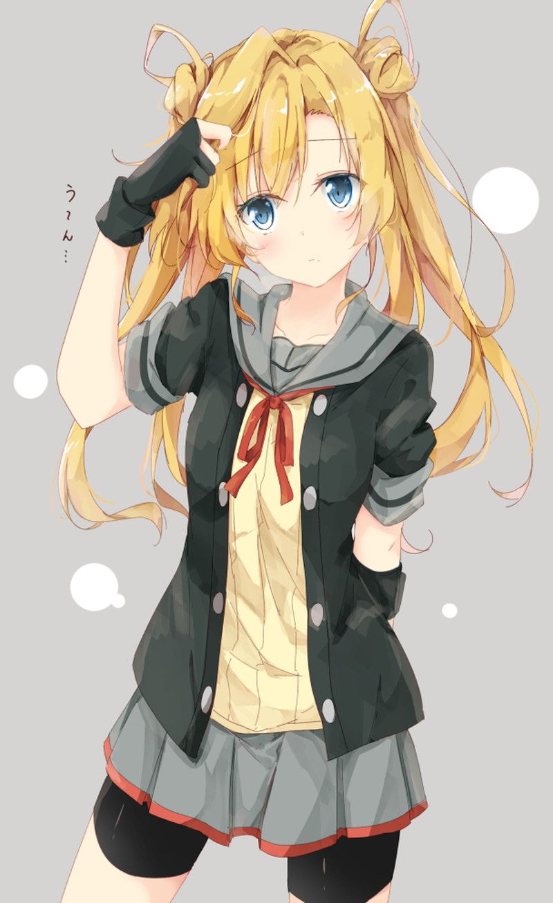 [Fleet Collection] cute secondary erotic image in Abukuma 19