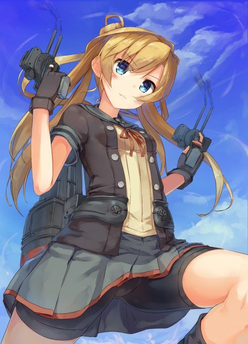 [Fleet Collection] cute secondary erotic image in Abukuma 3