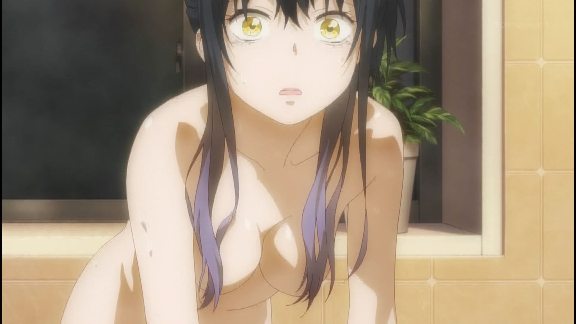 Erotic bathing scenes where girls' nakedness is seen insanely in anime "Visible Child" 4 episodes! 1