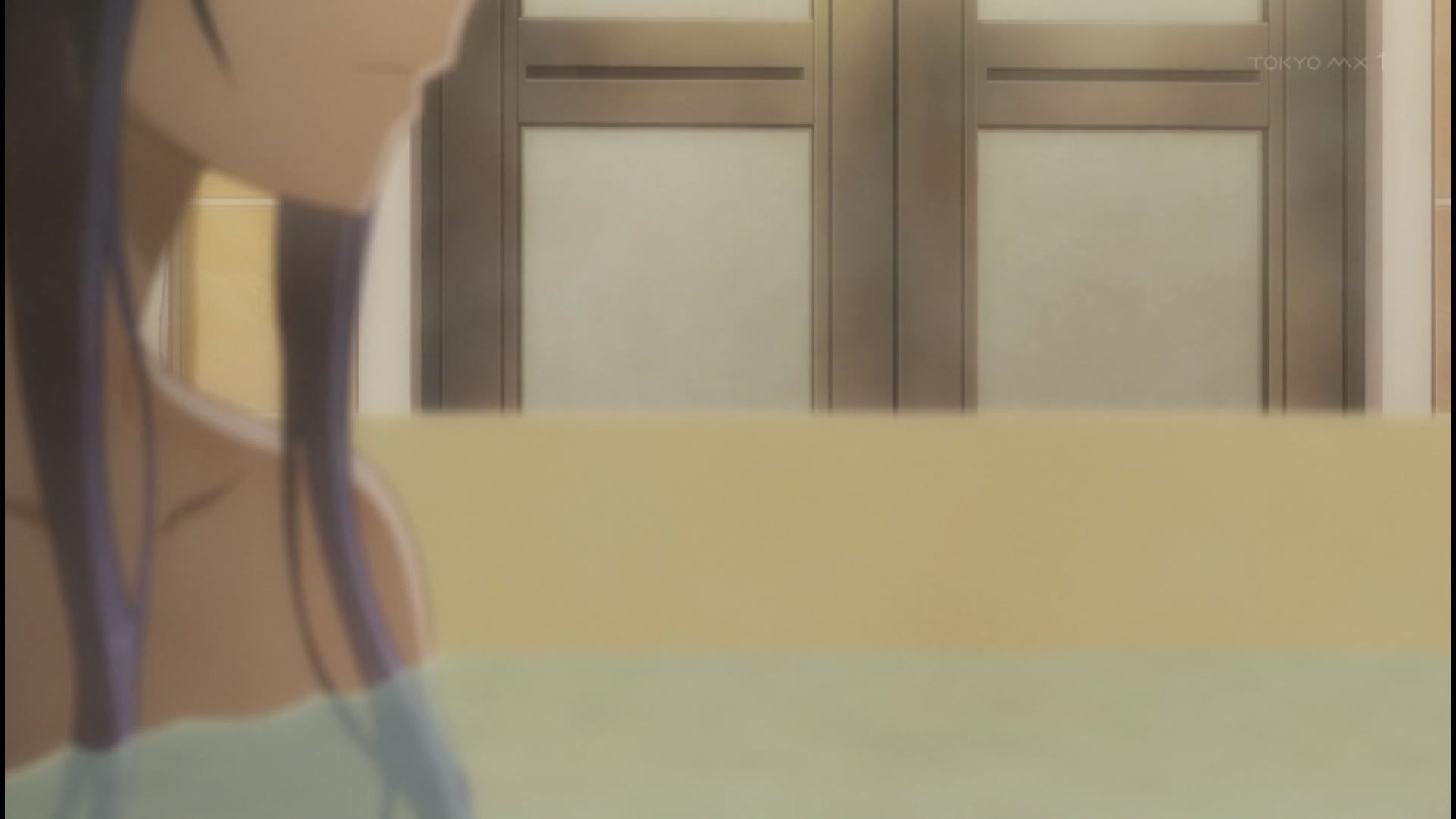 Erotic bathing scenes where girls' nakedness is seen insanely in anime "Visible Child" 4 episodes! 14