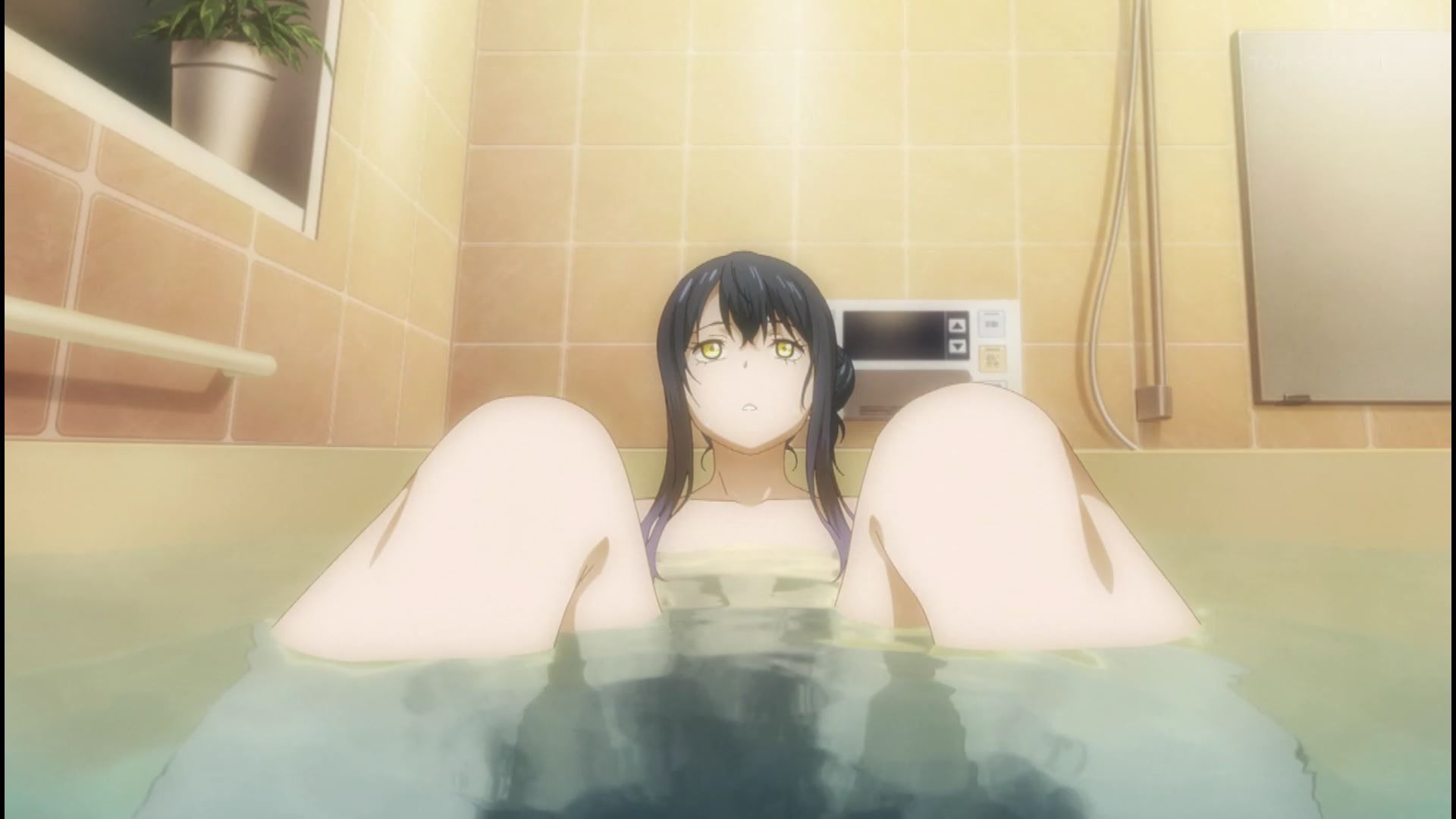 Erotic bathing scenes where girls' nakedness is seen insanely in anime "Visible Child" 4 episodes! 18