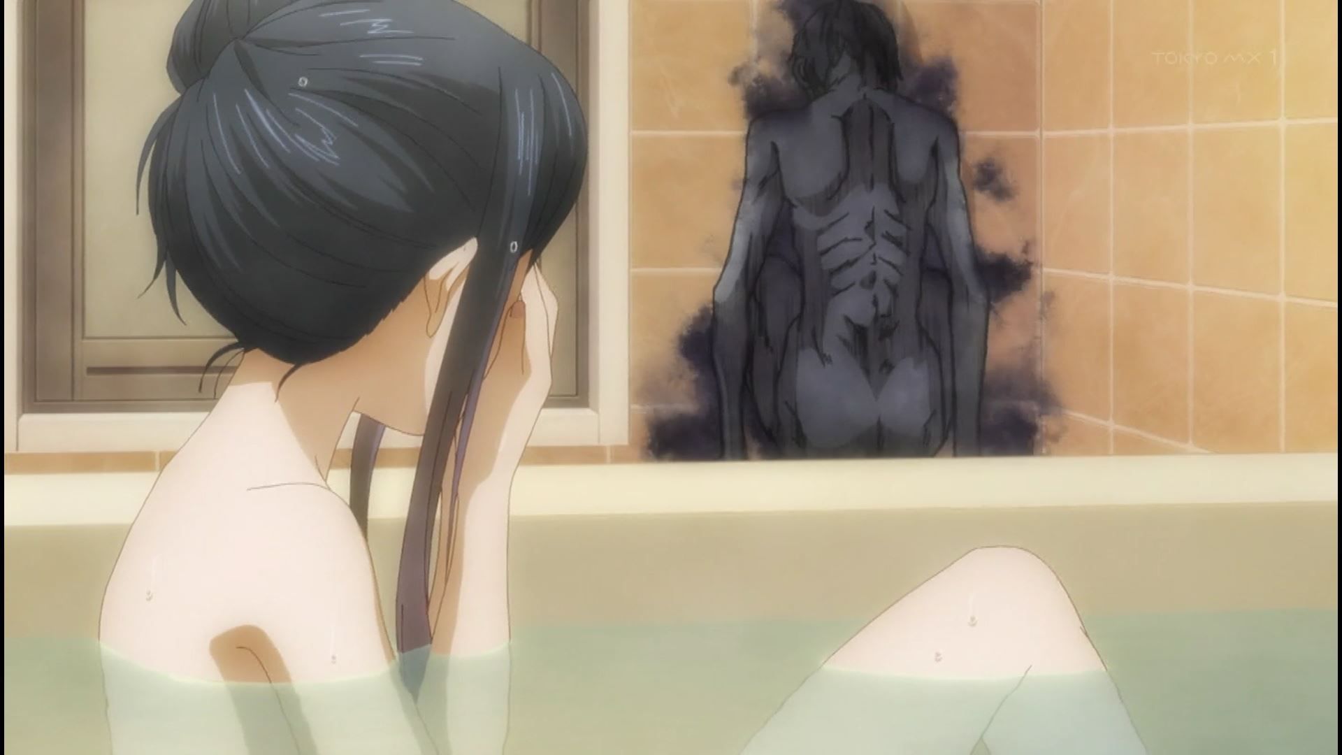 Erotic bathing scenes where girls' nakedness is seen insanely in anime "Visible Child" 4 episodes! 24