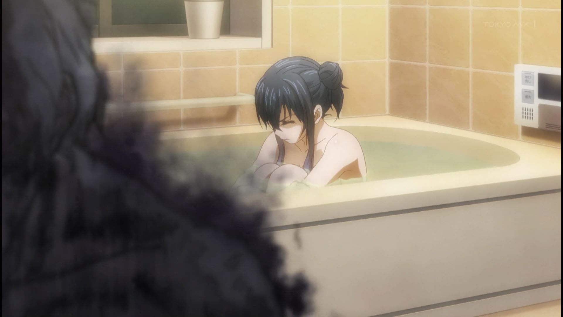 Erotic bathing scenes where girls' nakedness is seen insanely in anime "Visible Child" 4 episodes! 25