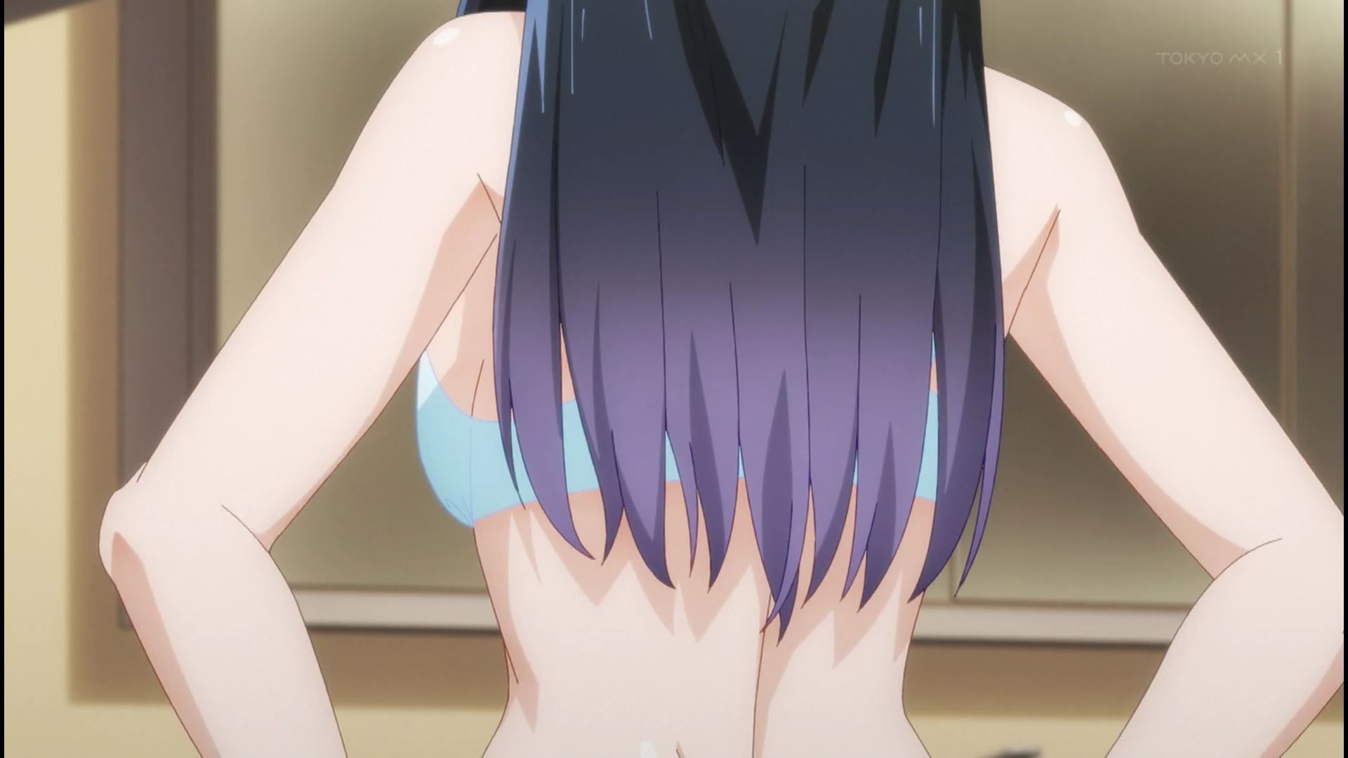 Erotic bathing scenes where girls' nakedness is seen insanely in anime "Visible Child" 4 episodes! 6