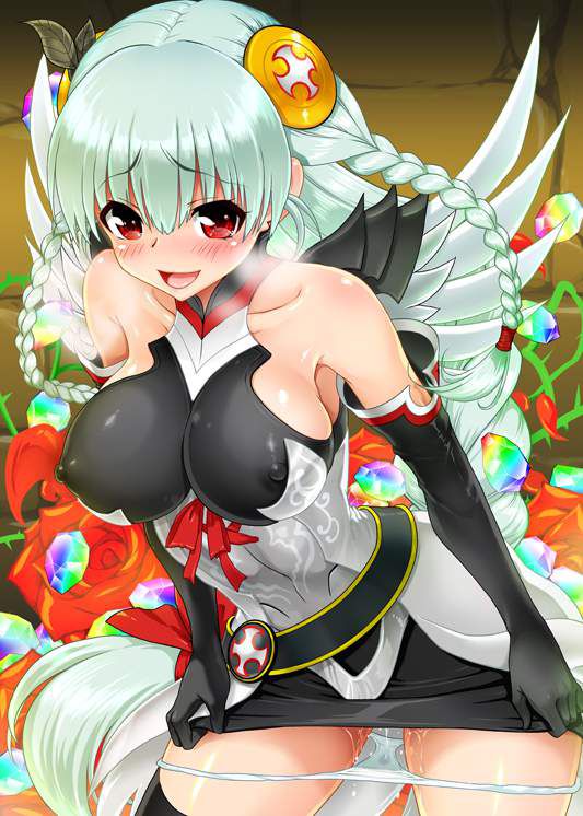 【Puzzle &amp; Dragons】Valkyrie's defenseless and too erotic secondary eccchi image summary 4