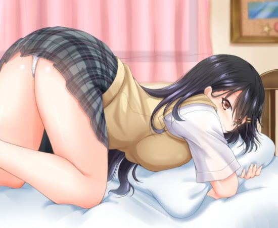 【Secondary erotic】 Here is an erotic image that makes me want to go out with and have sex with a girl in uniform 11