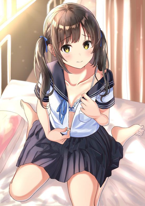 【Secondary erotic】 Here is an erotic image that makes me want to go out with and have sex with a girl in uniform 5