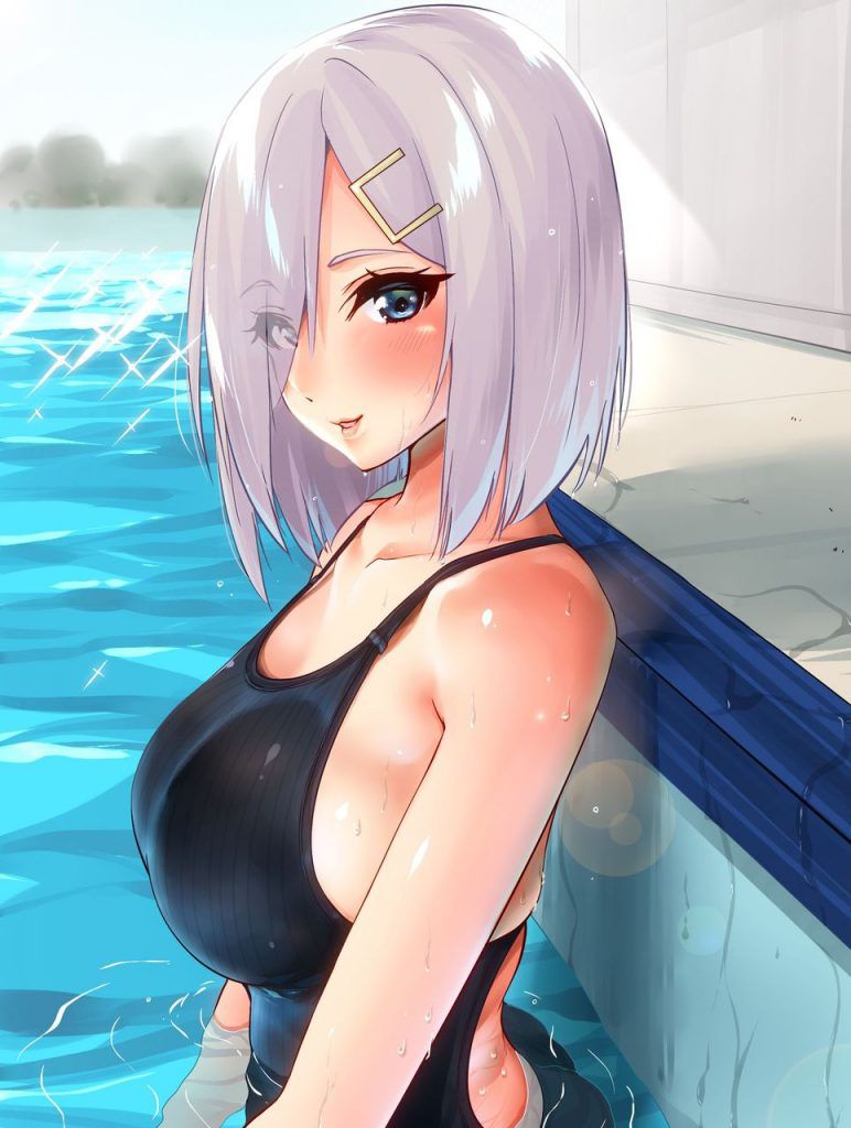 Erotic image summary that comes out of the swimming swimsuit! 16