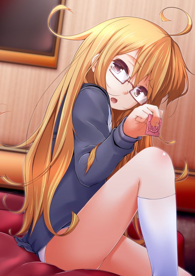 Erotic anime summary Beautiful girls who are set with condoms like besing for sex [secondary erotic] 4