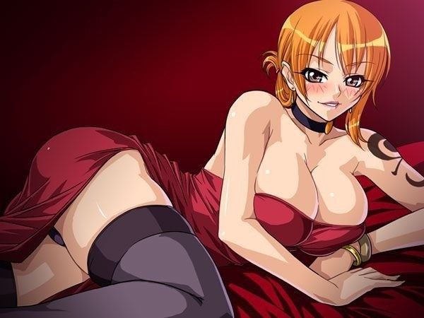 【Erotic image】 I tried collecting images of cute Nami, but it's too erotic ...(One piece) 9