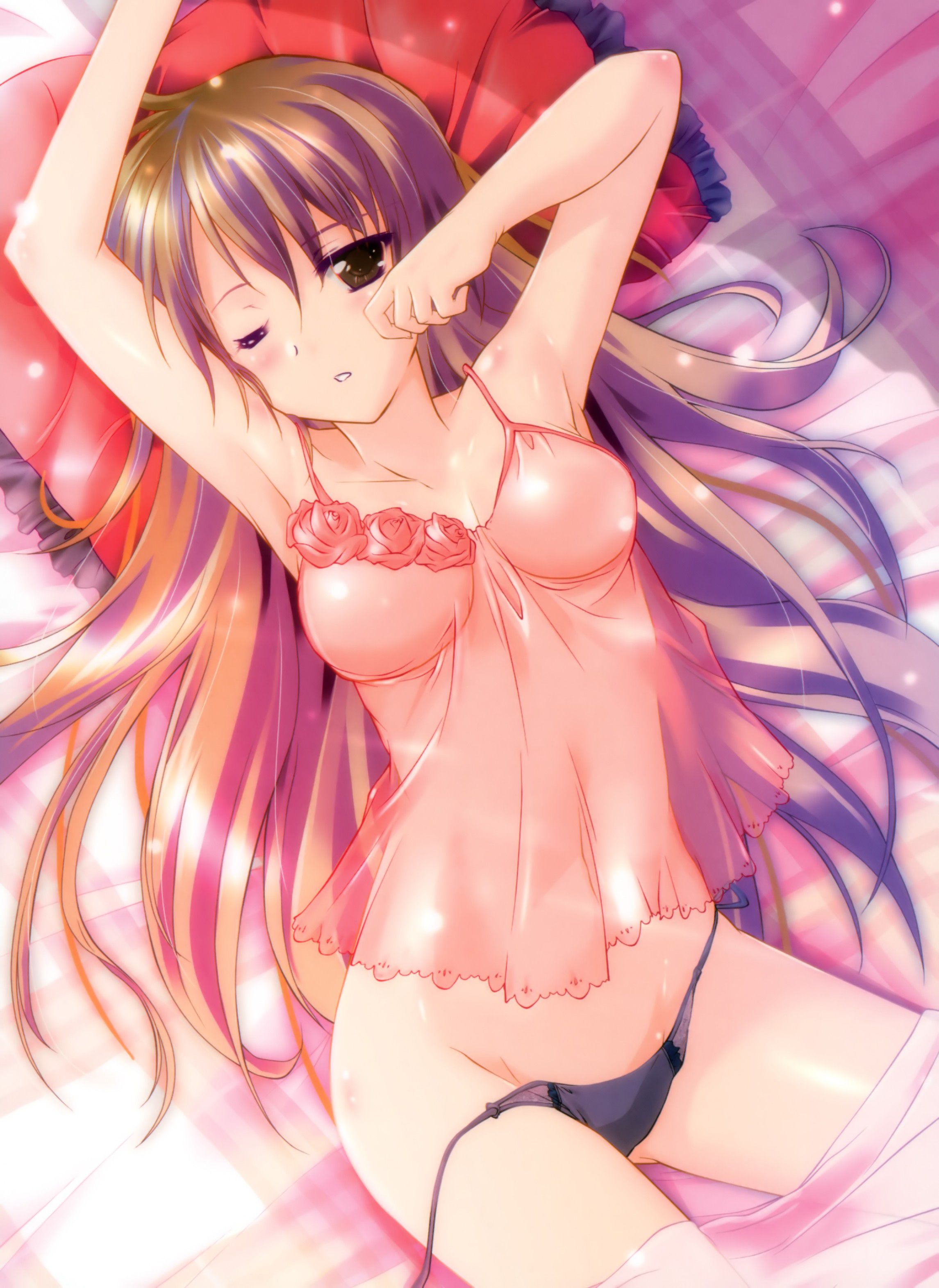 【Secondary erotic】 Here is the erotic image of a girl who is looking good in a sleep 10