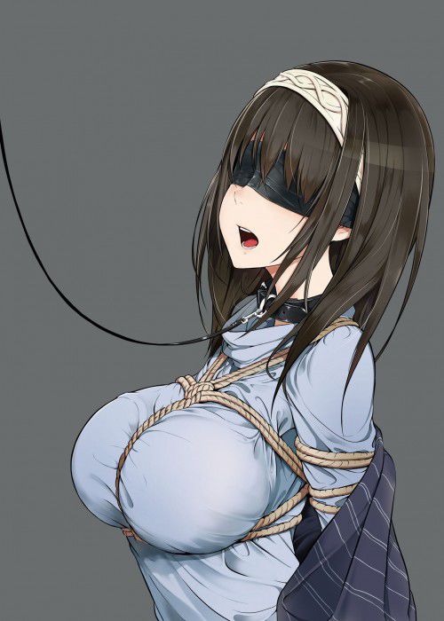 【Secondary Erotic】 Sensitivity Doubled! ? Here is an erotic image of a girl who blindfolds and does things 22