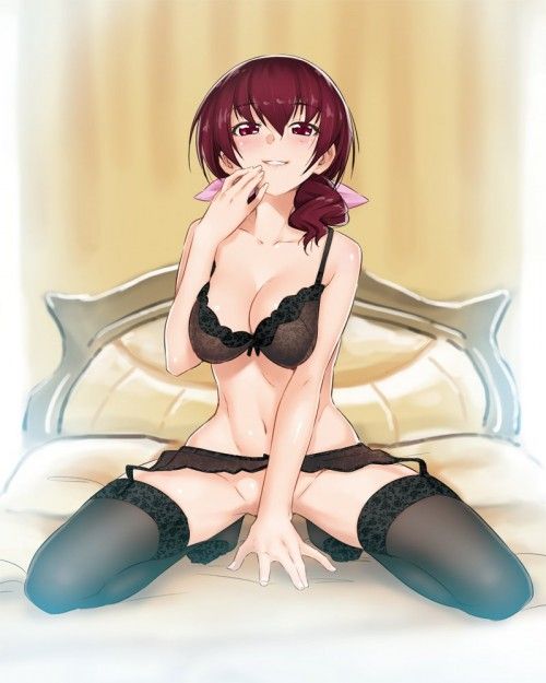 Secondary erotic erotic image of a girl in underwear who will want to commit buchi as it is [30 sheets] 7