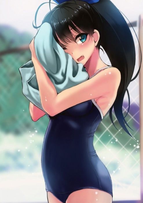 Erotic image of lori daughter's too cute "school swimsuit" 19