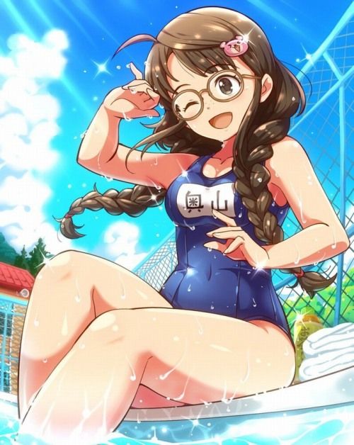 Erotic image of lori daughter's too cute "school swimsuit" 30