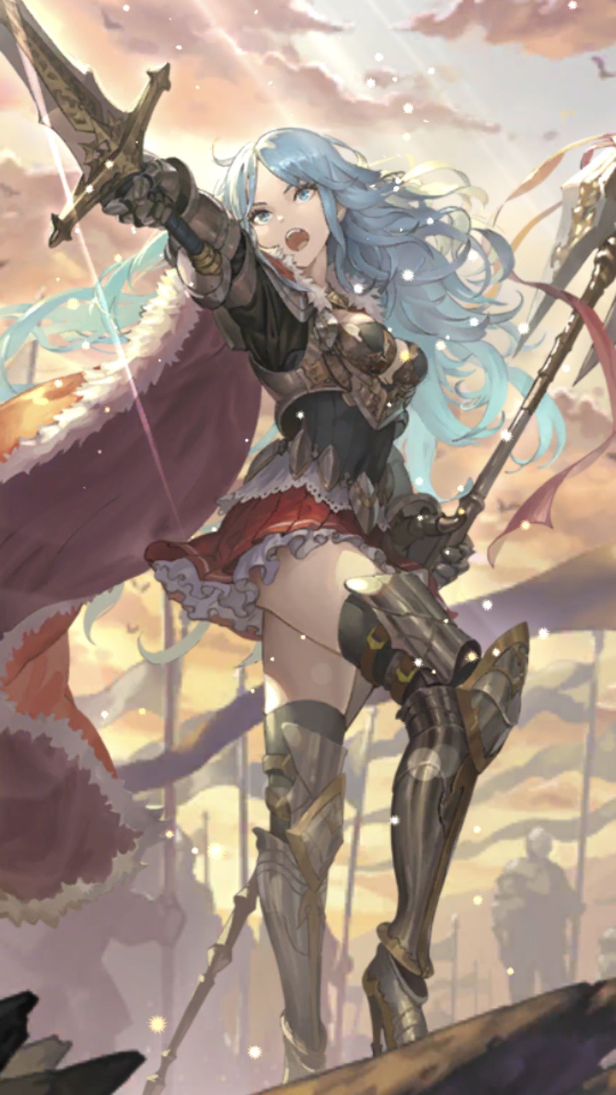【Image】Female knight wears skirt on the battlefield 7