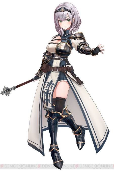 【Image】Female knight wears skirt on the battlefield 8