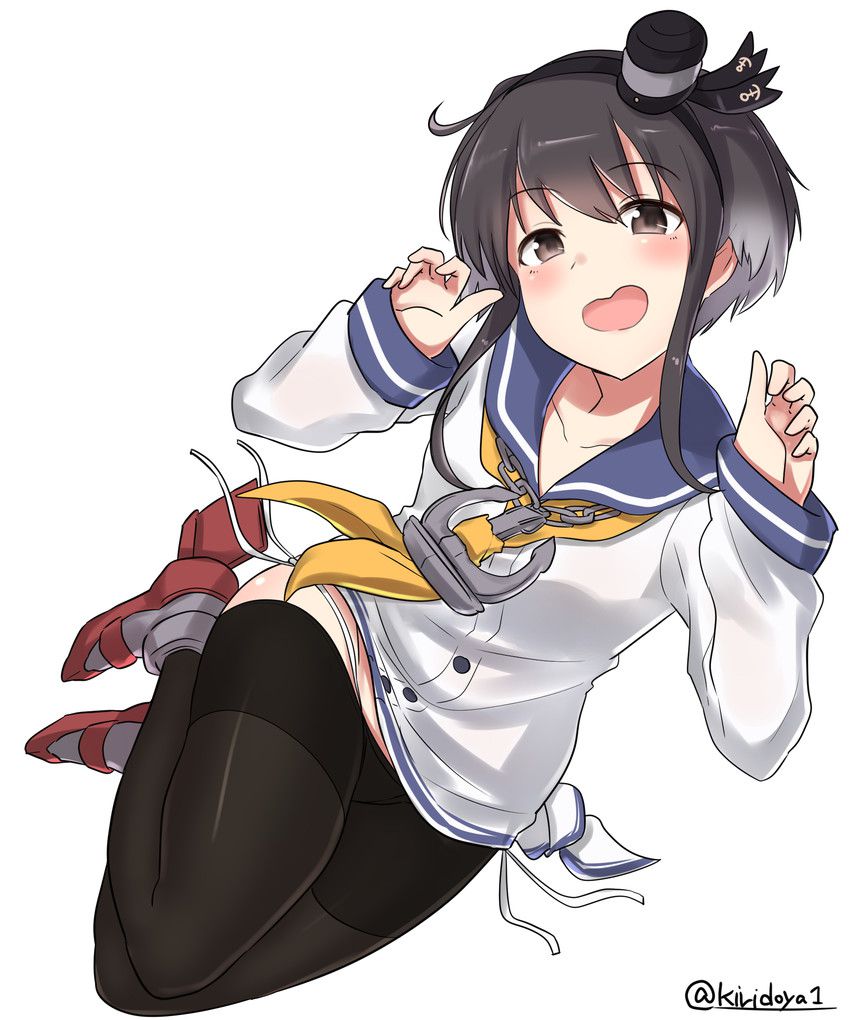 Erotic image that comes out very much just by imagining the masturbation figure of the Tokitsu style [Fleet Collection] 1